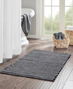 Madison Park Lasso Garngefärbt Baumwolle Chenille Badteppich, 24" x 40" T4104120 - Bild 1 von 4