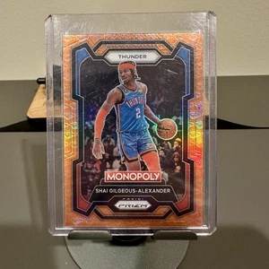 2023-24 Prizm Monopoly Shai Gilgeous-Alexander Handshake Deal SP SSP Color Match - Picture 1 of 1