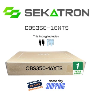♻️ Cisco Refresh CBS350-16XTS 16-Port 10G SFP+ Managed Switch - ⚡Fast Shipping - Picture 1 of 2