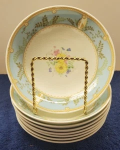 8er Set Mikasa Hampton Court Blau Obstschalen LK - Bild 1 von 2