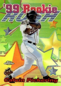1999 Topps Chrome #AE16 Calvin Pickering All-Etch Refractors - Picture 1 of 2