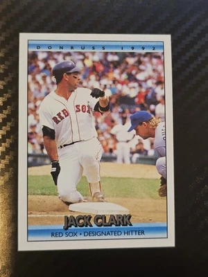 1992 Donruss - Jack Clark #169 Boston Red Sox  - Image 1 of 2