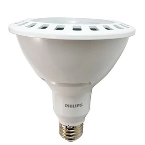 Philips 13w PAR38 Dimmable LED Flood 25 White 3000k AirFlux Light Bulb - Picture 1 of 2