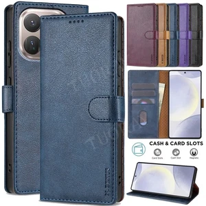 Hülle Für Xiaomi 11 12 13 14 14T 15T Pro Poco M3 M4 Pro Handy Tasche Case Wallet - Picture 1 of 67