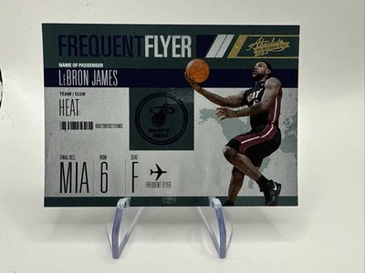 2010-11 Absolute Memorabilia Frequent Flyer #1 Lebron James /399 Miami Heat - Image 1 of 2