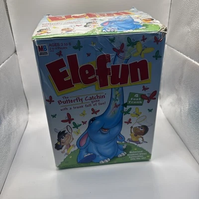 Elefun Butterfly Catchin Game 2002 Milton Bradley Complete Tested/Working - Image 1 of 4