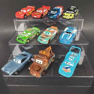 Menge 10 Mattel Disney Pixar Druckguss Rennwagen Lightning McQueen Tow Mater BBB - Bild 1 von 3