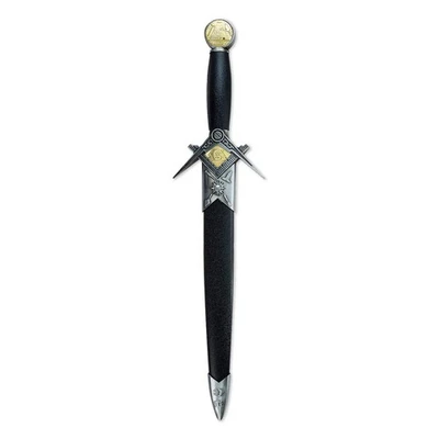 Freemason Square & Compass with Working Tools Masonic Short Sword Dagger - [B - Image 1 of 2