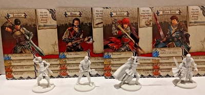ZOMBICIDE BLACK PLAGUE BOARD GAME MINIATURES HORROR ZOMBIE x 4 - Image 1 of 3