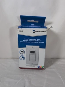 EI600WC Digital In-Wall 7-Day Programmable Timer, White - Picture 1 of 6