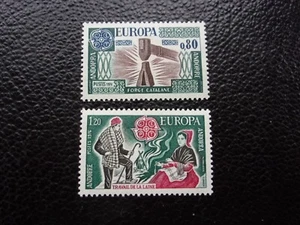 ANDORRE (francais) - timbre yvert/tellier n° 253 254 n** MNH (CYN42) (Z) - Picture 1 of 1