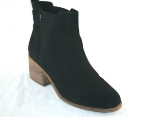 TOMS Esme Bootie 10013015 BLACK CHELSEA WOMEN'S - Picture 1 of 8