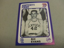 1988 Collegiate Collection #37 Bill Evans -Kentucky Wildcats Basketball-