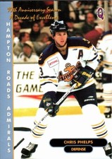 Chris Phelps 1998-99 Hampton Roads Admirals 10th Anniversary