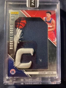 Logotipos de novato instantáneos Panini 2022-23 #RL10 Johnny Davis RC #1/2 Wizards - Imagen 1 de 2