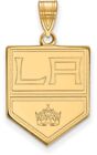 Grand pendentif en or jaune 10 carats NHL Los Angeles Kings par LogoArt