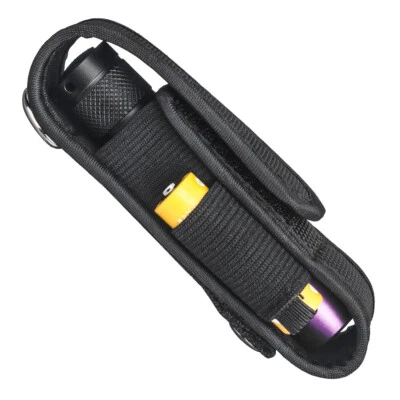 Tactical Holster Molle Pouch Flashlight Torch Holder Belt Bag Hiking Waterproof - Image 1 of 4