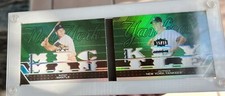 2008 Topps Triple Threads MICKEY MANTLE booklet relic 15/18 Jersey Relic