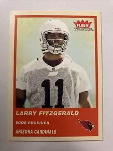 Tarjeta de novato Larry Fitzgerald 2004 Fleer Tradition #332 (2074) - Imagen 1 de 2