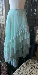 Liz Jordan Brand Gypsy Wrap Skirt.Brand New.Lined. Pls Open List 4 Sz Details. - Picture 1 of 8