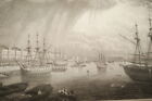 West India Import Dock Poplar Antique Print London 1831 Shepherd R3402