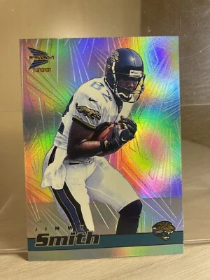 1999 Pacific Prisms Football Card #66 Jimmy Smith - Image 1 of 2