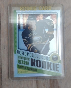 12-13 OPC Paralell Travis Turnbull rookie hockey card Buffalo Sabres