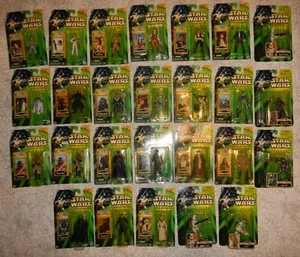 Star Wars Power of the Jedi Collection 1 & Attack of Clones 26 Action Figure Lot - Picture 1 of 6