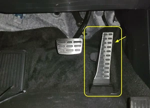 OEM 32700-G6100 Auto Accelerator Pedal Pad Black Plastic for Kia Picanto 2017~22 - Picture 1 of 2