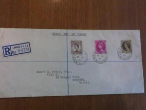 GG Elizabeth 1953 FDC - Picture 1 of 3