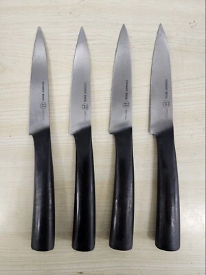 4 Schmidt Bros No 6 - Kitchen & Steak Knife - 5" Straight / German Steel Blade - Image 1 of 4