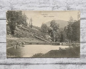 AK Tabarz Felsenthal Partie Teich Landschaft Postkarte Vintage Ansichtskarte alt - Picture 1 of 2