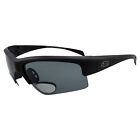 Global Vision BIFOCAL2 2.0  Bifocal BROWN Polarized LENS Sunglasses BLACK FRAME