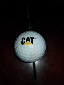 CAT Caterpillar Logo Golfball (1) Spalding 2 - Bild 1 von 2