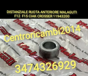 DISTANZIALE RUOTA SPESSORE PER FORCELLA ANTERIORE MALAGUTI F15 F12 CROSSER CIAK - Foto 1 di 1