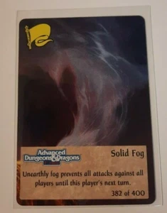 TSR Spellfire CCG 1st Ed. SOLID FOG Card #382 of 400 AD&D 1994 - Picture 1 of 1