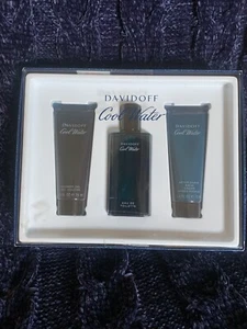 Cool Water by Davidoff, 3 Piece Gift Set for Men - Picture 1 of 2