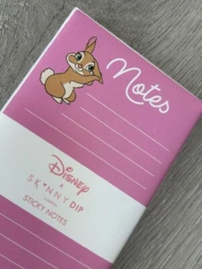 DISNEY X SKINNY DIP MISS BUNNY STICKY NOTES PACK NEW SEALED - Picture 1 of 5