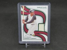 2023 PANINI IMMACULATE COLLECTION ROBERTO CLEMENTE GAME WORN PATCH /5 RL