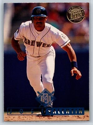 1995 Fleer Ultra Jose Valentin Gold Medallion Parallel Milwaukee Brewers #69 - Image 1 of 2