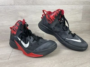 Scarpe da basket Nike Hyperfuse 2013 nere rosse sneakers uomo taglia 12 - Foto 1 di 10