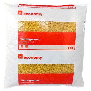 Transgourmet Economy Gabel Spaghetti kurz 5kg Nudeln Vorrat (4 EUR/KG) - Bild 1 von 2