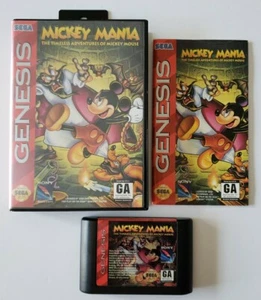Mickey Mania: The Timeless Adventures of Mickey Mouse (Sega Genesis, 1994) CIB - Bild 1 von 12