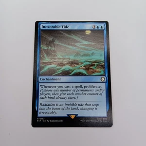 Marea inexorable Magic The Gathering Magic The Gathering Fallout Commander Encantamiento Azul - Imagen 1 de 2