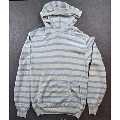 Suéter suéter con capucha tejido a rayas American Rag para hombre talla mediana Foto 1 de 4