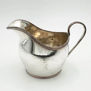 CREAM / MILK JUG OLD SHEFFIELD PLATE GEORGE III c1800 - Picture 1 of 7