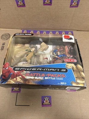 2007 Spider-Man 3 Battle Pack Sand Blast Battle Target эксклюзивный читать - Изображение 1 из 4
