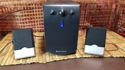Altec Lansing BX3 Computer Speakers Subwoofer + 2 Speakers Tested Works - Image 1 of 4