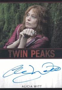 2025 Twin Peaks Lady Log Chronicles Bordered Autograph signed by Alicia Witt - Picture 1 of 4