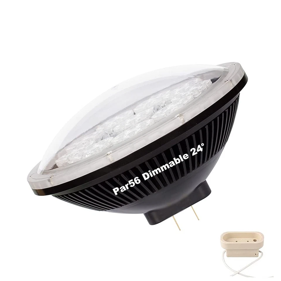Par56 LED Bulb Dimmable 36W Cool White Spot Light 6000K 24°Beam Angle NSP GX1... - Image 1 of 4